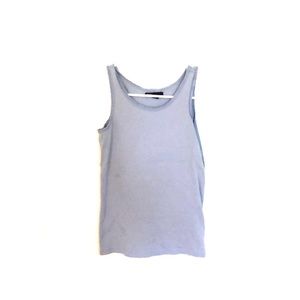 A light purple tank top